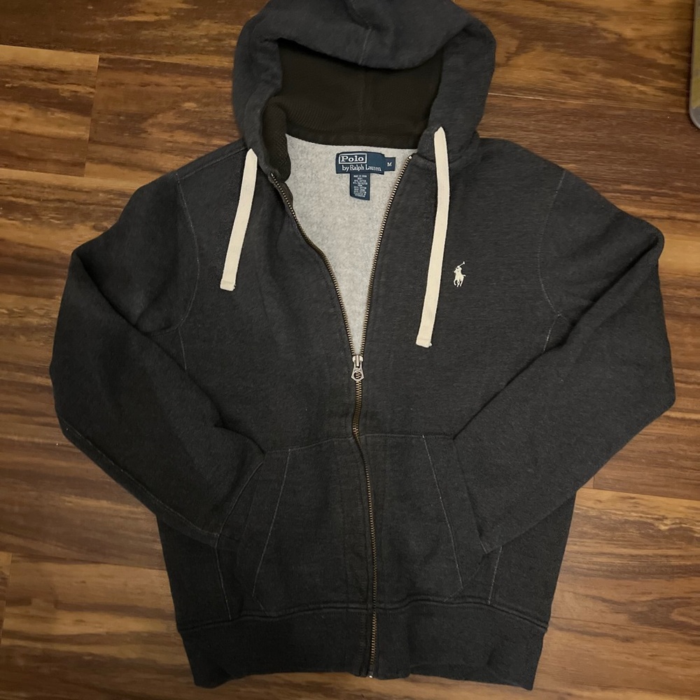 Polo Ralph Lauren Fleece Full-Zip Hoodie                 Preowned; Barely worn